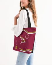 Load image into Gallery viewer, Royal Dragon Canvas Zip Tote
