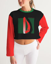 Load image into Gallery viewer, Dragon of the Motherland Women's Cropped Sweatshirt