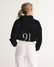 Load image into Gallery viewer, Dragon Magician Women's Cropped Windbreaker