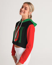 Load image into Gallery viewer, Dragon of the Motherland Women's Cropped Hoodie