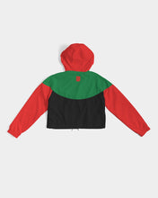Load image into Gallery viewer, Dragon of the Motherland Women's Cropped Windbreaker