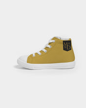 Load image into Gallery viewer, Golden Dragon Kids Hightop Canvas Shoe