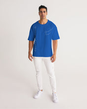 Load image into Gallery viewer, True Blue Dragon Men's Premium Heavyweight Tee