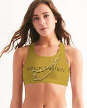 Load image into Gallery viewer, Golden Dragon Women's Seamless Sports Bra