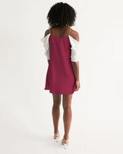 Load image into Gallery viewer, Royal Dragon Women's Open Shoulder A-Line Dress