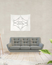 Load image into Gallery viewer, Yin Yang Dragon Tapestry 60"x51"