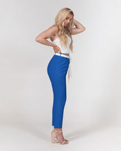 Load image into Gallery viewer, True Blue Dragon Women's Belted Tapered Pants