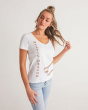 Load image into Gallery viewer, Royal Dragon Women's V-Neck Tee