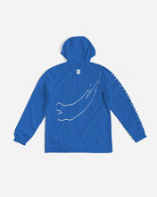 Load image into Gallery viewer, True Blue Dragon Men's Windbreaker
