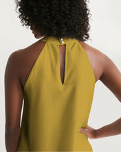 Load image into Gallery viewer, Golden Dragon Women's Halter Dress