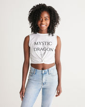 Load image into Gallery viewer, Yin Yang Dragon Women's Twist-Front Tank