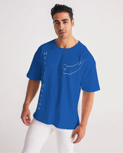 Load image into Gallery viewer, True Blue Dragon Men's Premium Heavyweight Tee