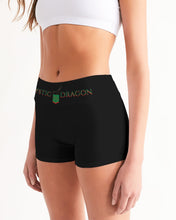 Load image into Gallery viewer, Dragon of the Motherland Women's Mid-Rise Yoga Shorts