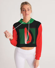 Load image into Gallery viewer, Dragon of the Motherland Women's Cropped Hoodie