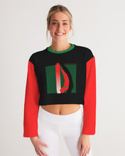 Load image into Gallery viewer, Dragon of the Motherland Women's Cropped Sweatshirt