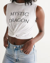 Load image into Gallery viewer, Yin Yang Dragon Women's Twist-Front Tank