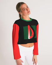 Load image into Gallery viewer, Dragon of the Motherland Women's Cropped Sweatshirt