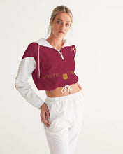 Load image into Gallery viewer, Royal Dragon Women's Cropped Windbreaker
