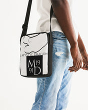 Load image into Gallery viewer, Yin Yang Dragon Messenger Pouch
