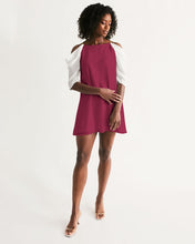 Load image into Gallery viewer, Royal Dragon Women's Open Shoulder A-Line Dress