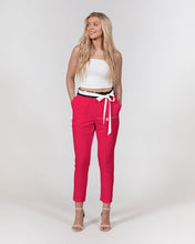 Load image into Gallery viewer, Atlanta Dragon Women's Belted Tapered Pants