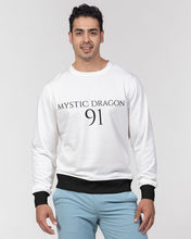 Load image into Gallery viewer, Yin Yang Dragon Men's Classic French Terry Crewneck Pullover