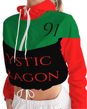 Load image into Gallery viewer, Dragon of the Motherland Women's Cropped Windbreaker