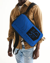 Load image into Gallery viewer, True Blue Dragon Slim Tech Backpack
