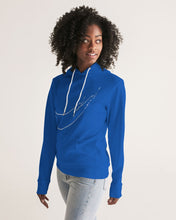 Load image into Gallery viewer, True Blue Dragon Women's Hoodie