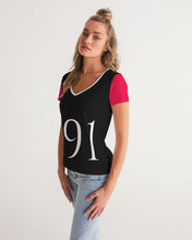 Load image into Gallery viewer, Atlanta Dragon Women's V-Neck Tee