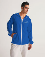 Load image into Gallery viewer, True Blue Dragon Men's Windbreaker