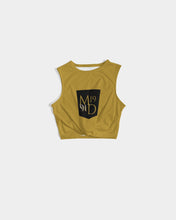 Load image into Gallery viewer, Golden Dragon Women's Twist-Front Tank