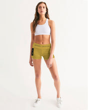 Load image into Gallery viewer, Golden Dragon Women's Mid-Rise Yoga Shorts