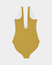 Load image into Gallery viewer, Golden Dragon Women's One-Piece Swimsuit