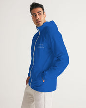 Load image into Gallery viewer, True Blue Dragon Men's Windbreaker