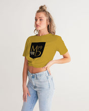 Load image into Gallery viewer, Golden Dragon Women's Twist-Front Cropped Tee