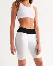 Load image into Gallery viewer, Yin Yang Dragon Women's Mid-Rise Bike Shorts