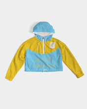 Load image into Gallery viewer, Dragon Charge Women's Cropped Windbreaker