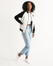 Load image into Gallery viewer, Yin Yang Dragon Women's Bomber Jacket