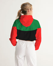 Load image into Gallery viewer, Dragon of the Motherland Women's Cropped Windbreaker
