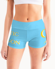 Load image into Gallery viewer, Dragon Charge Women's Mid-Rise Yoga Shorts