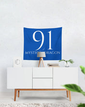 Load image into Gallery viewer, True Blue Dragon Tapestry 60"x51"