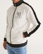 Load image into Gallery viewer, Yin Yang Dragon Men's Stripe-Sleeve Track Jacket
