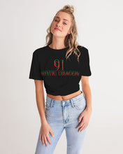 Load image into Gallery viewer, Dragon of the Motherland Women's Twist-Front Cropped Tee