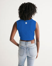 Load image into Gallery viewer, True Blue Dragon Women's Twist-Front Tank