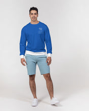 Load image into Gallery viewer, True Blue Dragon Men's Classic French Terry Crewneck Pullover