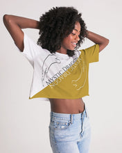 Load image into Gallery viewer, Golden Dragon Women's Lounge Cropped Tee
