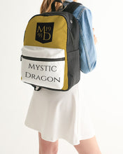 Load image into Gallery viewer, Golden Dragon Small Canvas Backpack