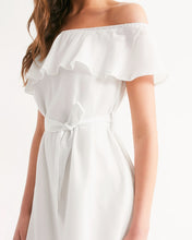 Load image into Gallery viewer, Yin Yang Dragon Women's Off-Shoulder Dress