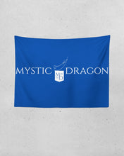 Load image into Gallery viewer, True Blue Dragon Tapestry 80"x60"